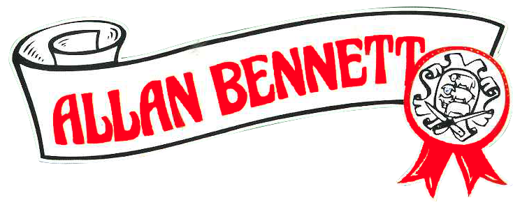 allan bennett butchers logo